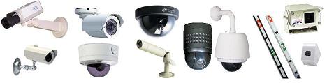 CCTV Camera Systems Equipment Examples